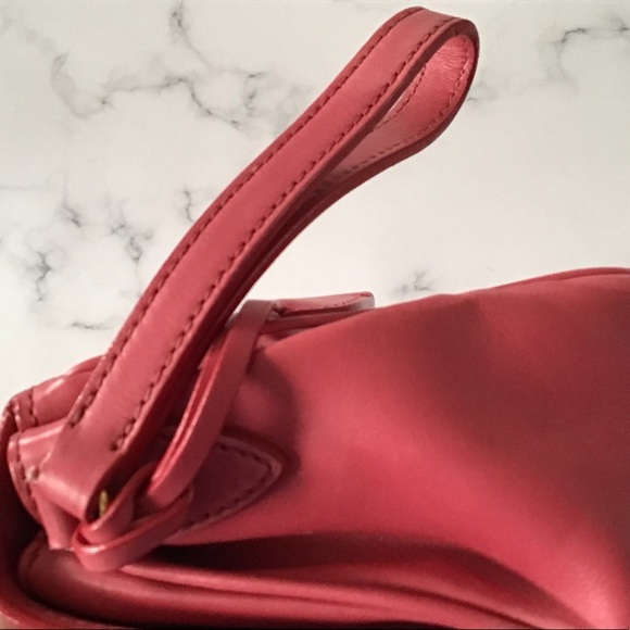 Miu Miu Miu clutch smooth antique leather deliberately stained to look old - Picture 7 of 16